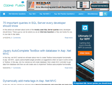 Tablet Screenshot of codingfusion.com